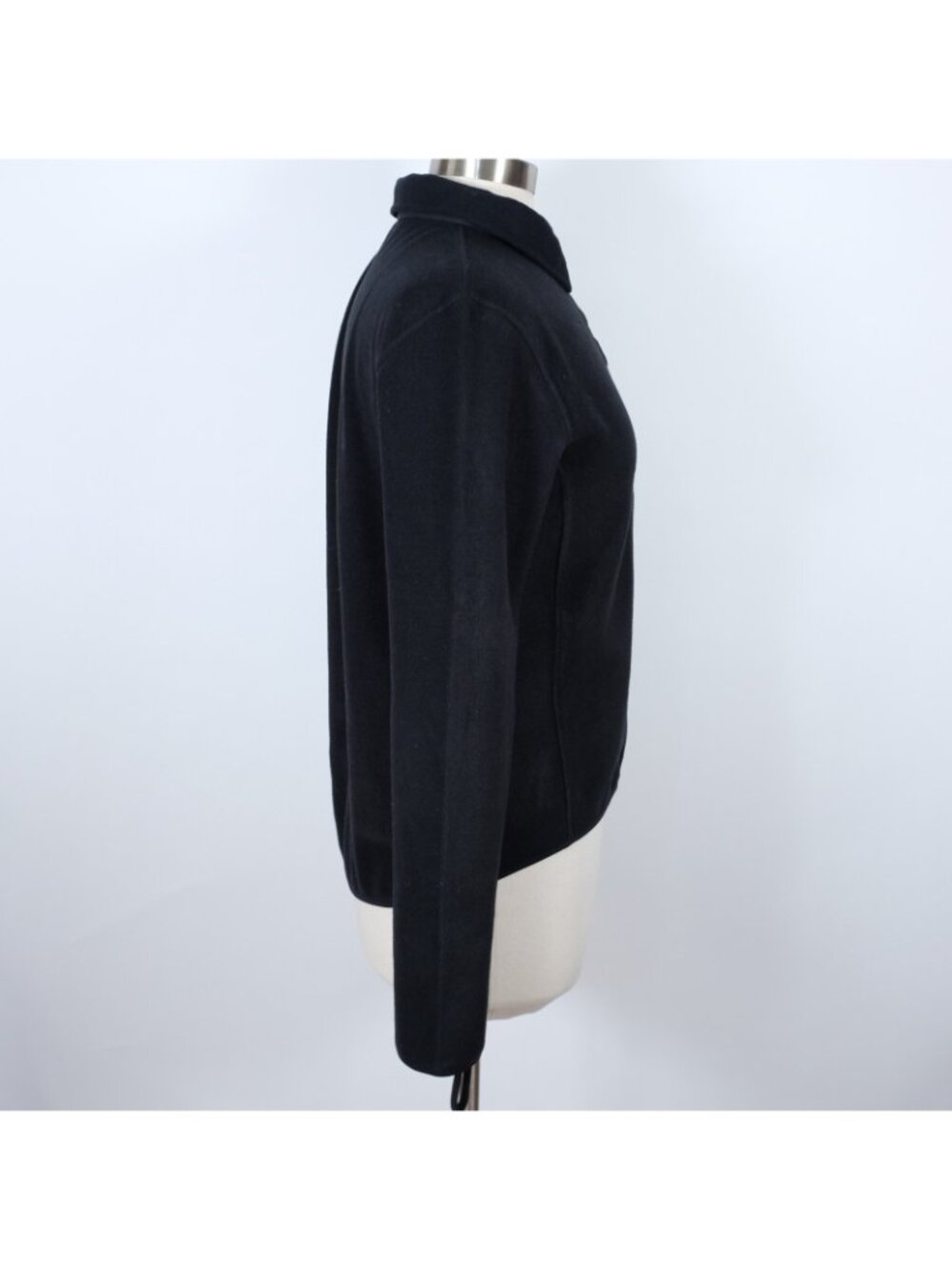Y2K Prada Sport sz XL jacket fleece black zip front - Picture 9 of 11